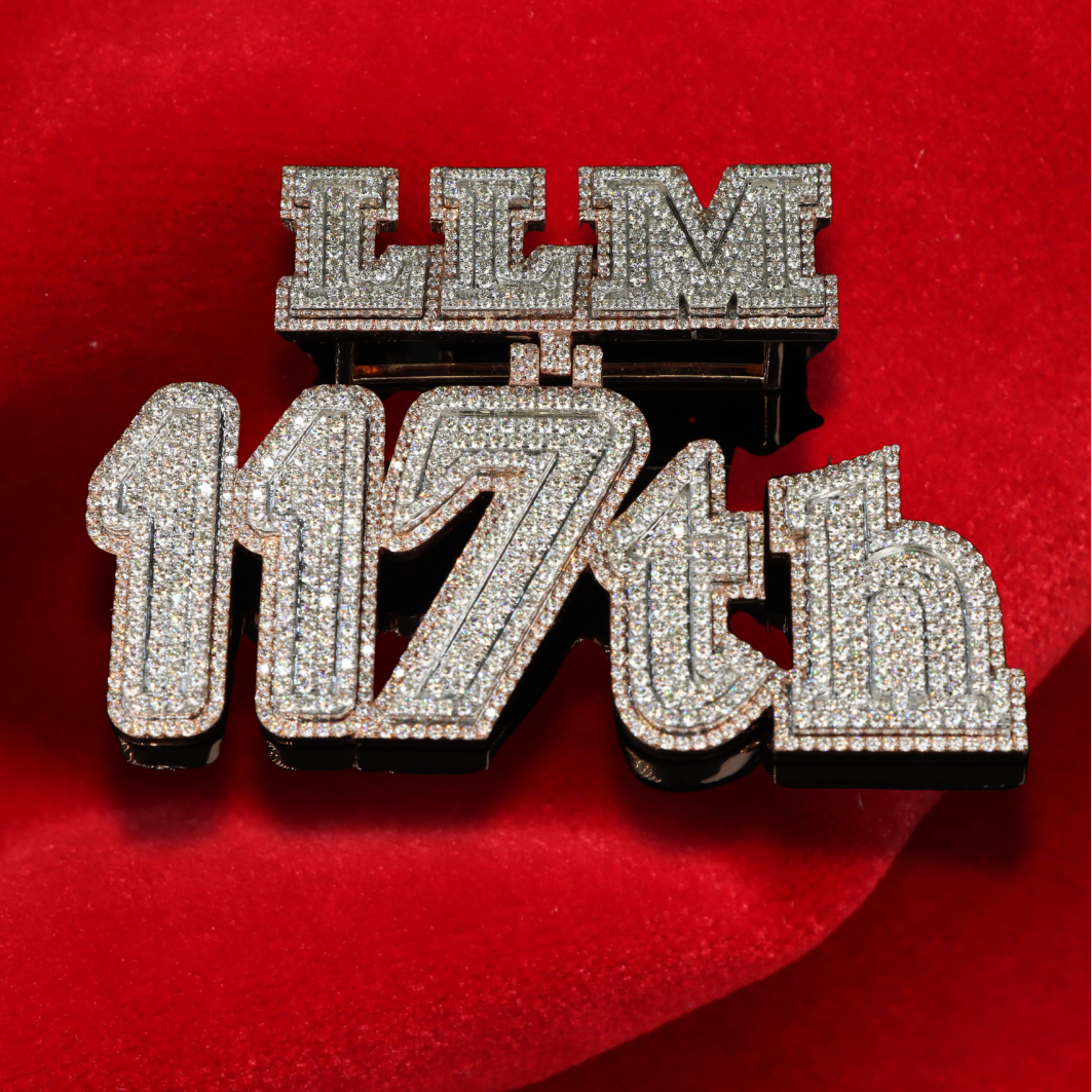 XL Number Pendant